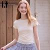:CHOCOOLATEit Floral Lace Detail Short-Sleeve T-Shirt