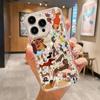 Acrylic Phone Case for iPhone 11 12 13 14 Pro 12 14 16 Pro Max for Samsung A16 A36 A56 S24 FE High-quality Painted Anti-fall Mobile Phone Case