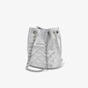 Diamond chain bucket bag new light luxury all-match small fragrance single shoulder crossbody bag length 18cm wide 12.5cm high 19cm