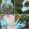 Garden Gloves for Women Floral Gardening Gloves Ladies Soft Breathable Yard Work Glove Light Working Gloves