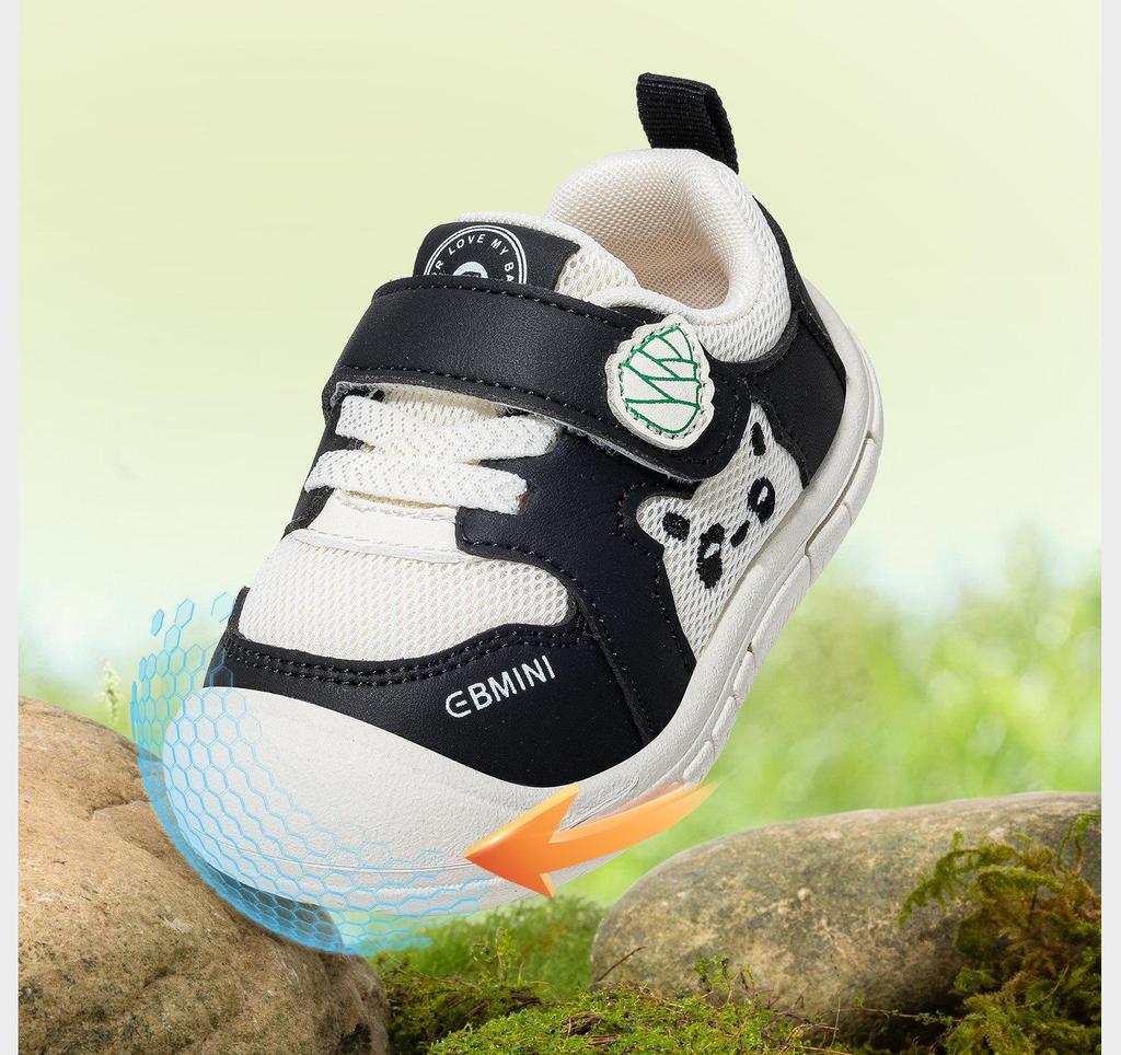 Yingbeimi Kids' 2026 Spring Panda Walker Shoes for Infants & Toddlers