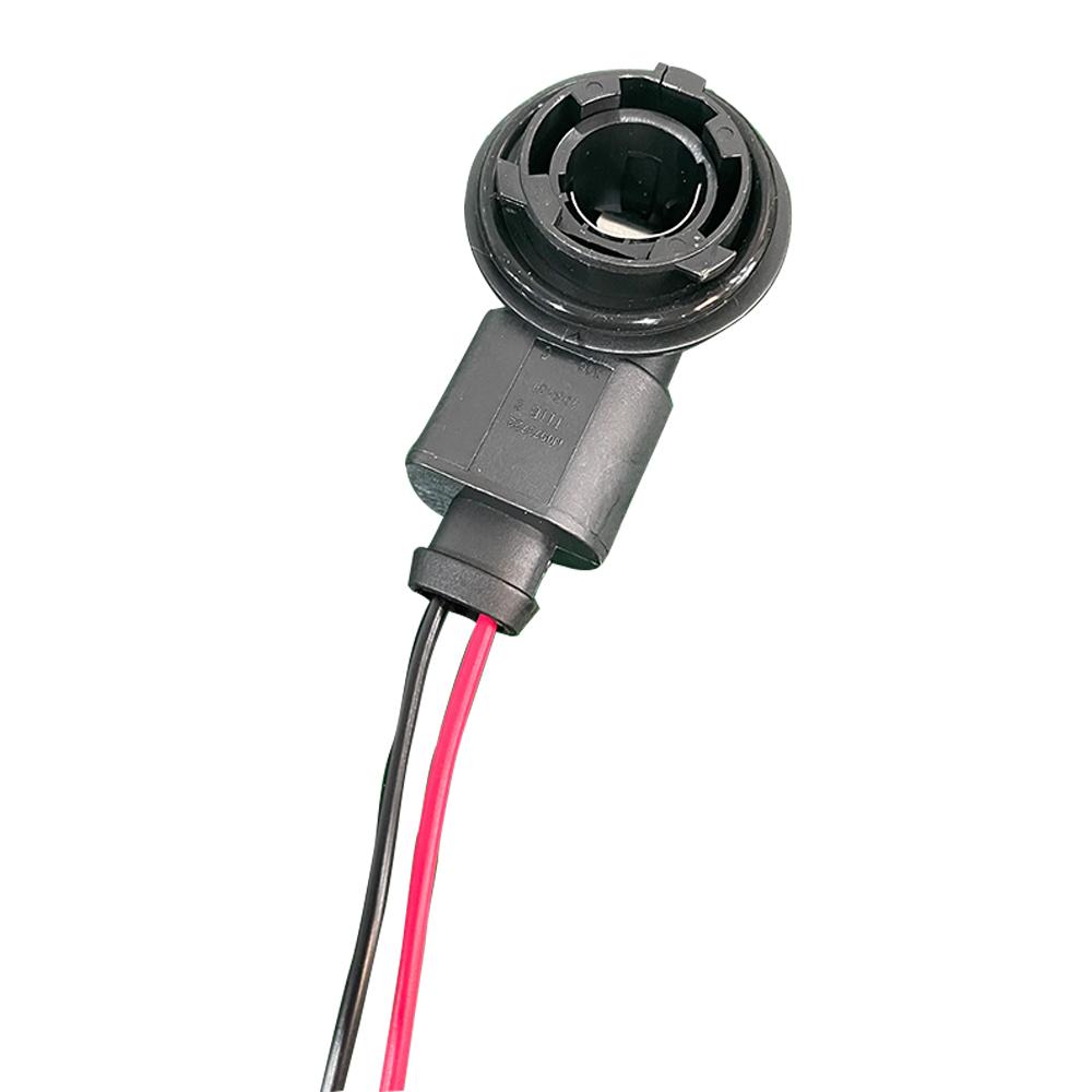 2set 6R0953123A Bulb Lamp Holder Socket with Wiring Harness For VW
