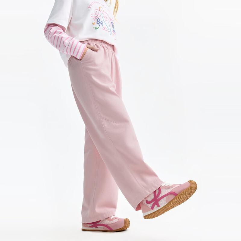 Annil Girls  Pure Cotton Straight-Leg Casual Pants 170cm