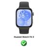 Coque compatible Huawei Watch Fit 3 - Protection rigide étui transparent écran verre trempé Phonillico®