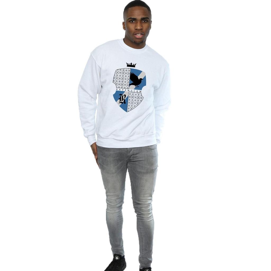 HARRY POTTER Mens Ravenclaw Shield Sweatshirt