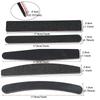 10pcs Nailfile Professional Nail Buffer Black Sandpaper Strong Straight Lime Angle 100/180 Buffing Sanding Files Tool Nail Files