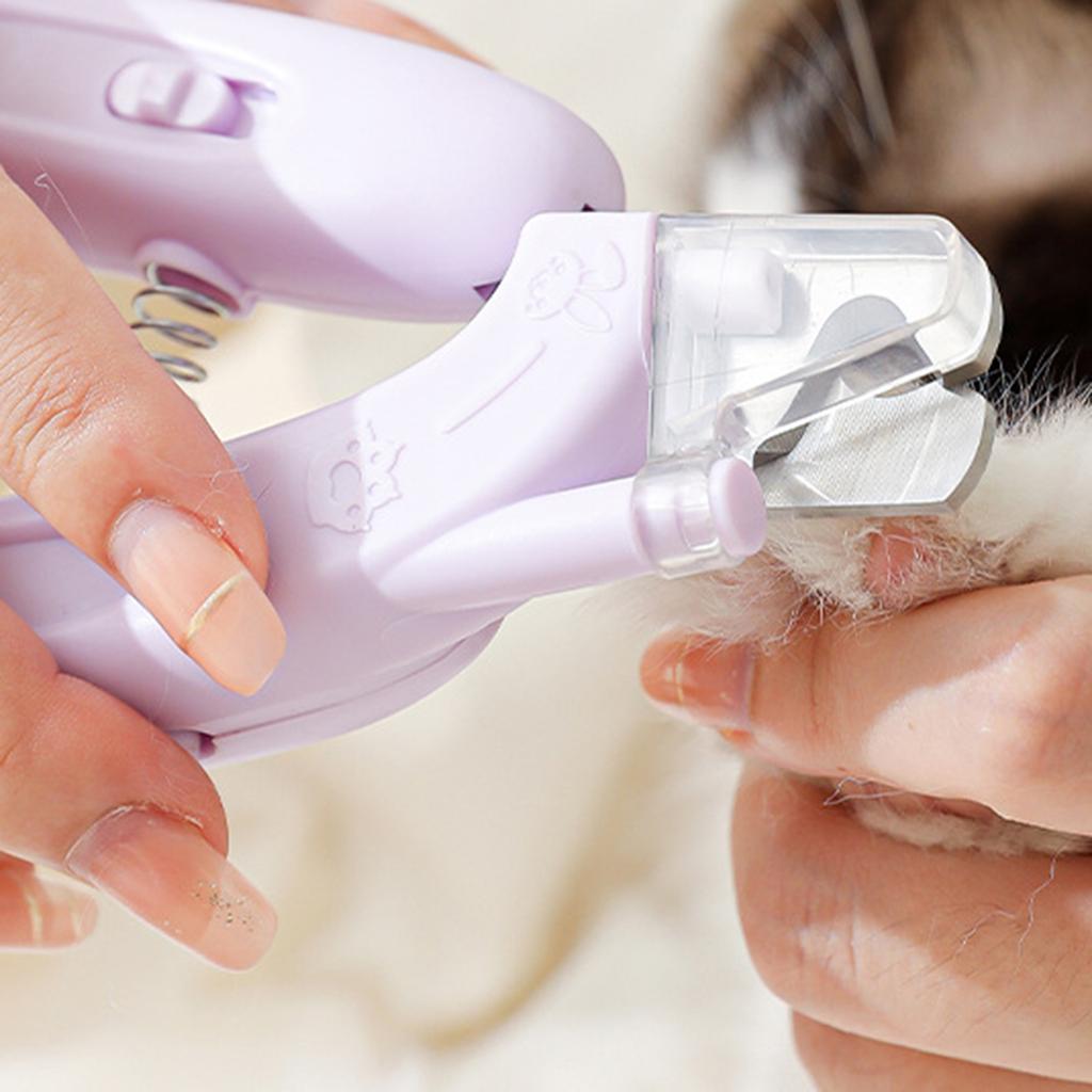 2-in-1 Cats And Dog Nail Clippers With Lamp And Nail Polish