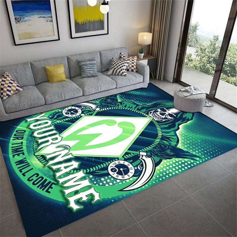 Custom Name SV Werder Bremen Carpet Rug for Living Room Bedroom Home Sofa Decoration,Kids play Non-slip Floor Mat