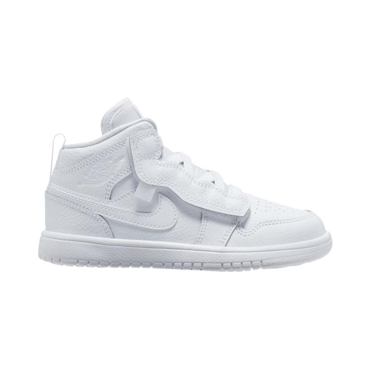 New Jordan 1 Mid ALT PS Triple White AR6351-126