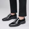 FashionComfortable Men's Leather Shoes Slip On High Quality Men's Fashion Casual Shoes Business Formal Luxury Men's Loafers Moccasins