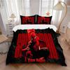 Custom 3pcs Spiderman Action Bedding Sets For All Sizes New 231D Printed Bed Cover Comforter Duvet Cover Pillowcase Bedroom Decoration