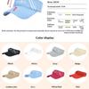 Outdoor Sport Sun Hat Caps Women Empty Top Hat Golf Tennis Hat Breathable Visor Baseball Cap Hiking Hat Cap For Women Men Summer