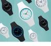 UTHAI CQ07 Kids Children Watch Quartz Wristwatches for Boy's Clock for Girl Fashion Child Watches Simple Silicone White Black