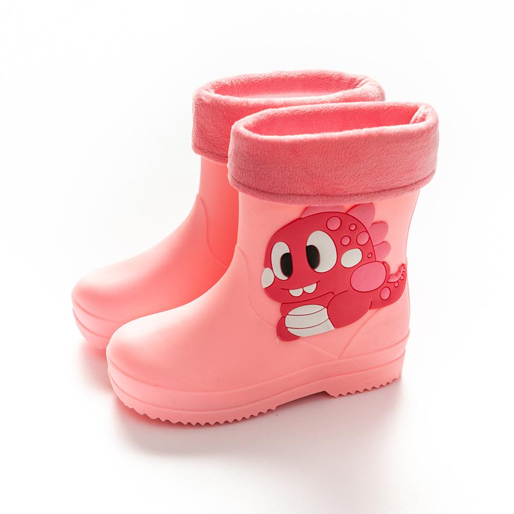 Unisex Toddler Waterproof Cartoon Rain Boots for Kids - Rubber, Short, Outdoor