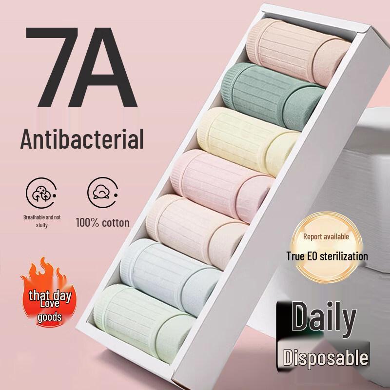 Turuo Women s Disposable Cotton Underwear XL