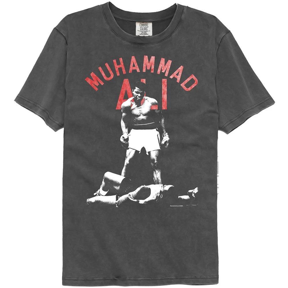 Muhammad Ali Thresh Officially Licensed Short Sleeve Washed Black Children s T-shirt 110