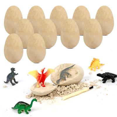 Saur Ei Spielzeug Eier mit 12 saur und Schaufelwerkzeug STEM Archäologie Paläontologie Pädagogische Wissenschaft Weihnachten Geburtstagsgeschenk für Jungen Mädchen