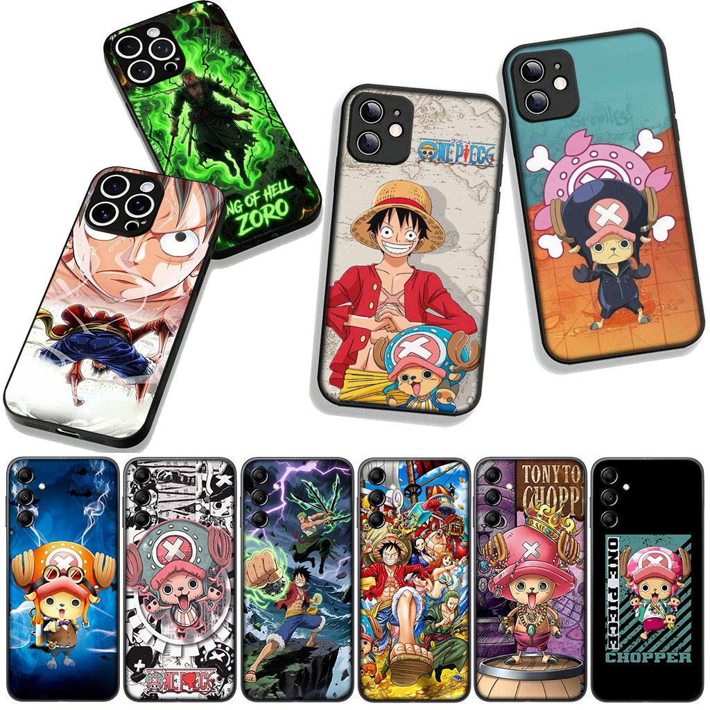 Cover for Apple iPhone 16 15 14 Plus 13 12 Mini 17 Pro Max + ProMax 16E Air Phone Case Tony Chopper Luffy One Zoro Piece