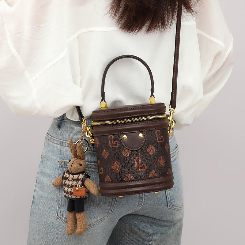 Bag Women'S Crossbody Bag Women'S Bucket Bag Light Luxury Versatile Portable Shoulder Mobile Phone Bag Luggage