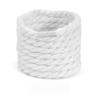 8MM Durable Cotton Shoelaces Replacement Laces for Shoes Round Thick Hemp Rope Shoe Laces Width 8MM Length 120CM Unisex
