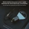 Car Rearview Mirror Pendant Decor Flat Acrylic Retro Light Bulb Atmosphere Ambient Light Interior Decoration For Car 1/2Pcs