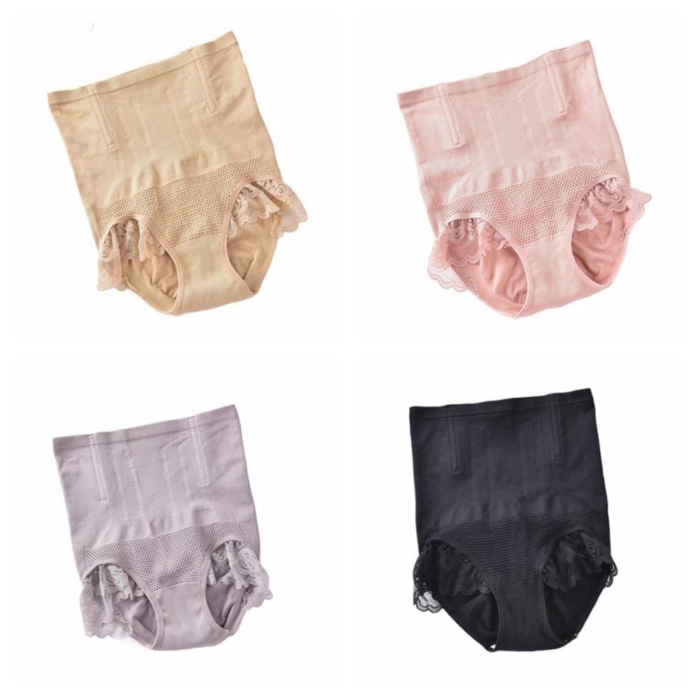 Elastic High Waist Postpartum Body Shaper Shapewear Large Size Seamless Underpants Waist Trainer Panties Butt Lifter Briefs Lady