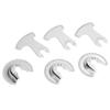 6PCS Diamond Segment Oscillating Blades Woodworking Carbide Multifunctional Saw Blade Set