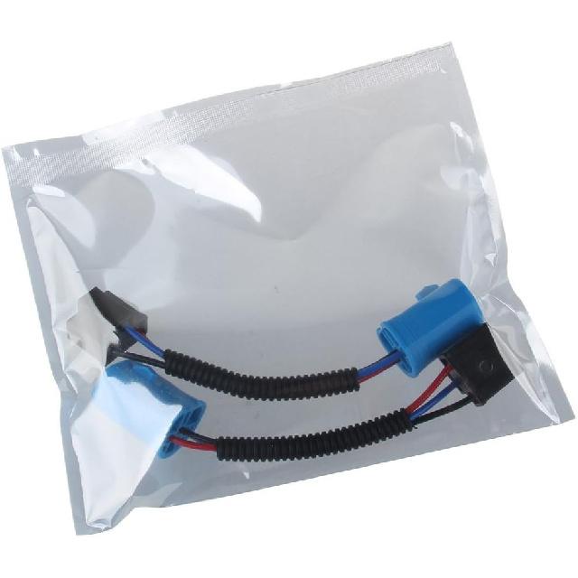 9007 Male To H4 Female Extension Conversion Harness Adapter 9007/H4 Conversion Wire For Hummer H2 Headlight (Blue)