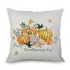 Thanksgiving Throw Pumpkin Pillow Cover Pillowcase Decorative Sofa Cover Cushion
