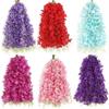 5/10/20Pcs 60cm Artificial Wisteria Hanging Flower Garland Silk Flower Vine for Wedding Party Home Garden Flower Wall Decor