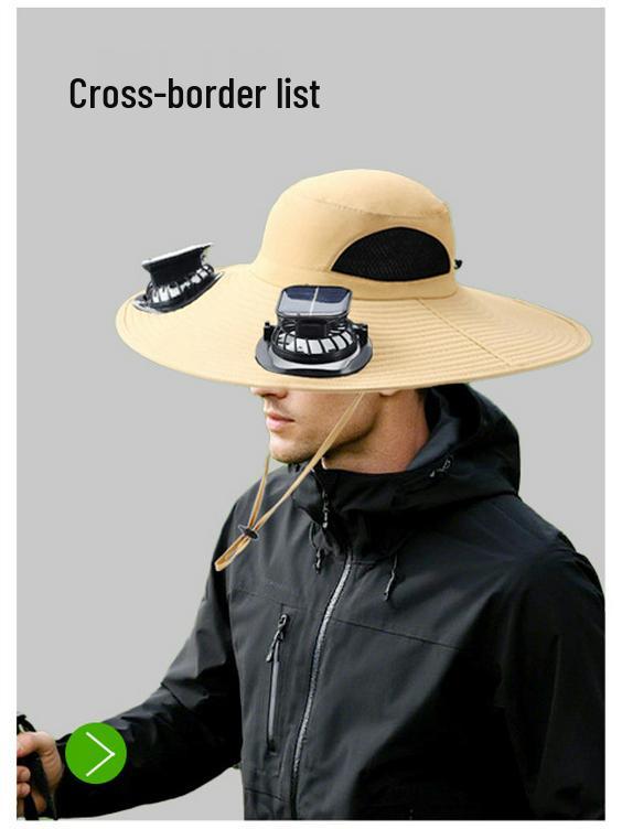 Men's Quick-Dry UV Protection Waterproof Sun Hat for Outdoors