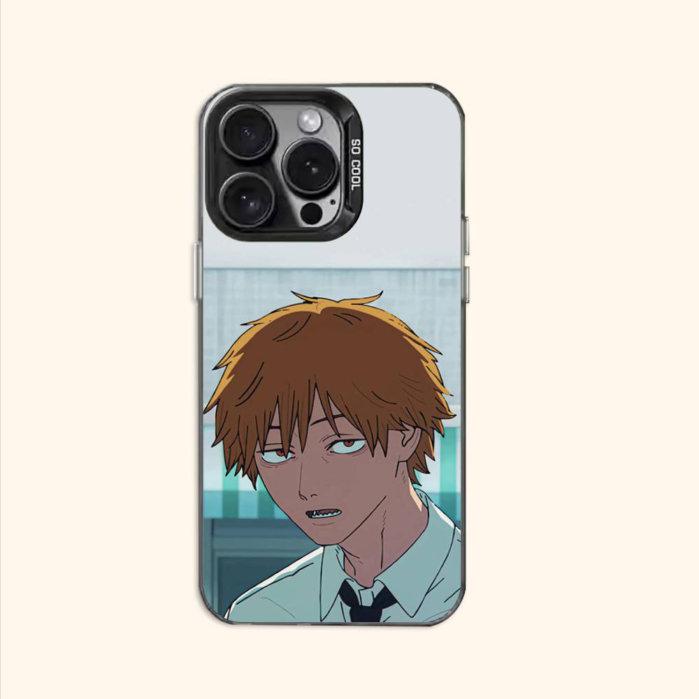 Anime D-Denji Case for iPhone 11 12 13 14 15 16 17 Pro Max XS X XR Cover