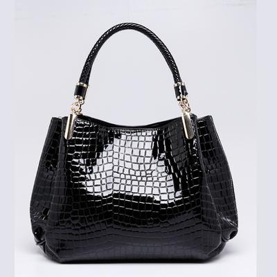 Bags Women Leather Handbags  Luxury Ladies Hand Bags Purse Fashion Shoulder Bags Crocodile