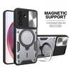 For Samsung Galaxy A71 A56 A52 A36 A26 A23 A16 A14 Magnetic Finger Ring Holder Military Protective Casea