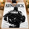 Flannel BlanketKendrick Lamar Warm Soft Throw Blanket for Indoor Sofa Bed Living Room Use