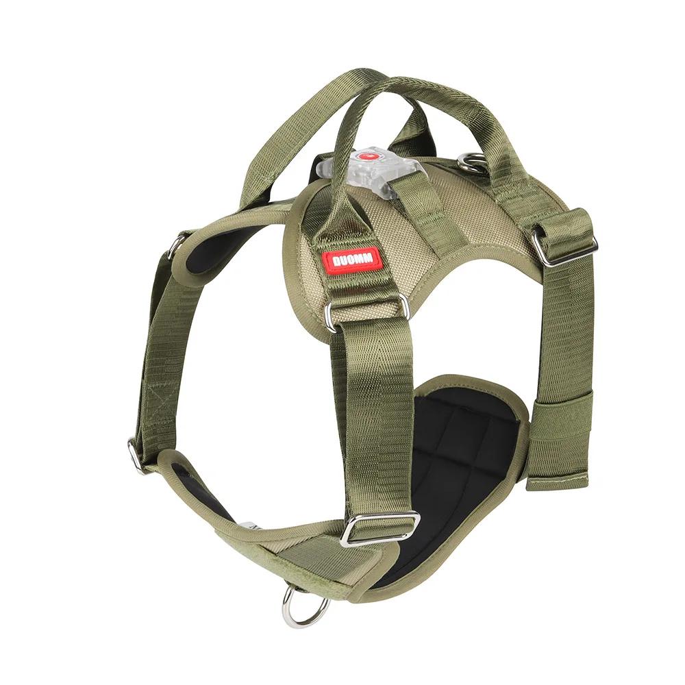 

Новый светящийся светодиодный поводок для питомца, взрывозащищенная шлейка для собаки, поводок для питомца, товары для питомцев L армия зеленый