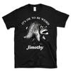 Es ist OK, komisch zu sein Jimothy T-Shirt Lustiges Süßes Waschbär Müll Panda Shirt Unisex Lässiges Kurzarm Grafik-T-Shirt Oberteile