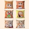 Doma Umaru Personalized Pillow Dust Cover Bedroom Kids Party Decoration Pillowcase Birthday Children Gift