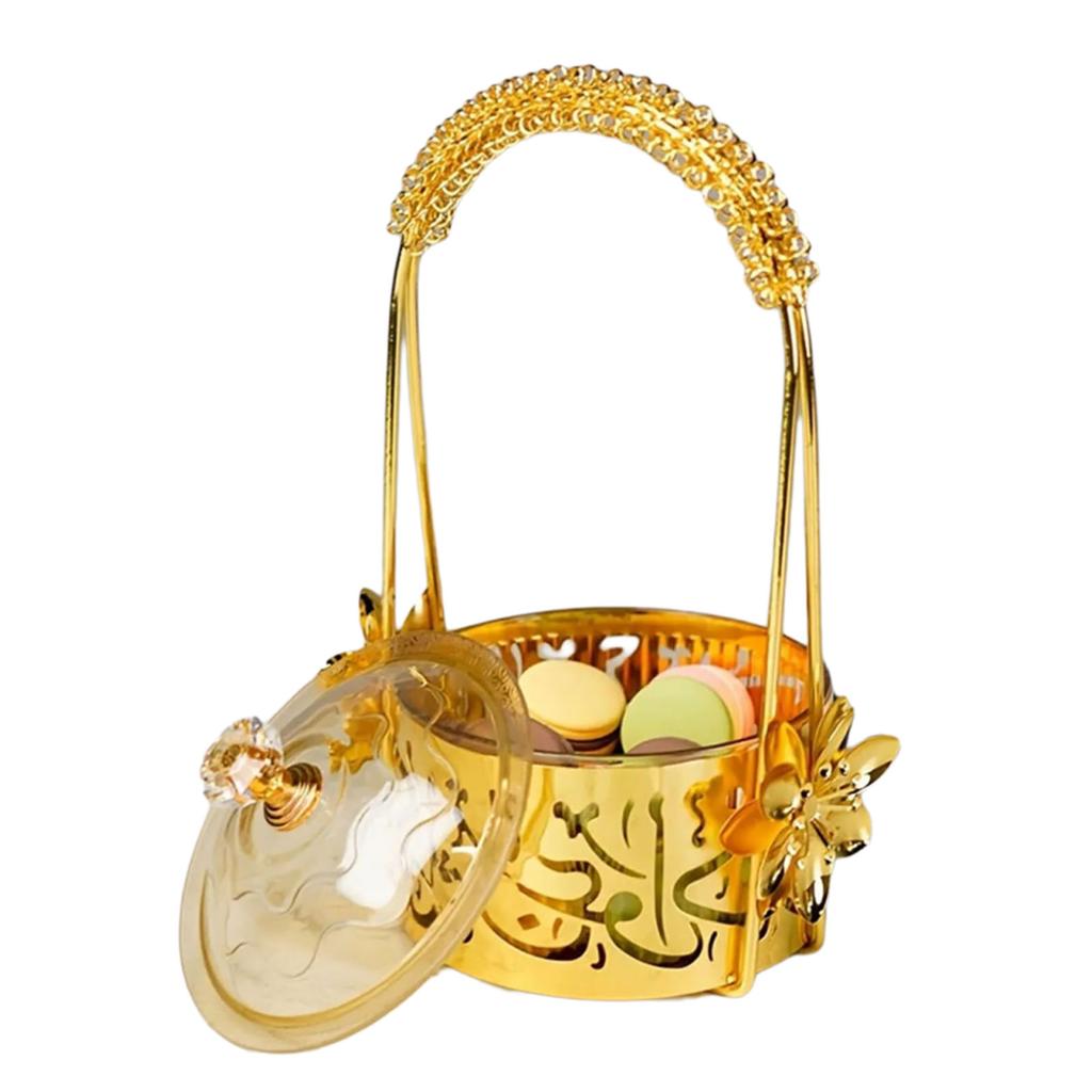 Cake Plate with Lid Snack Serving Tray Reusable Dessert Tray Food Storage Organizer for Serving Cookie Candy Pastry