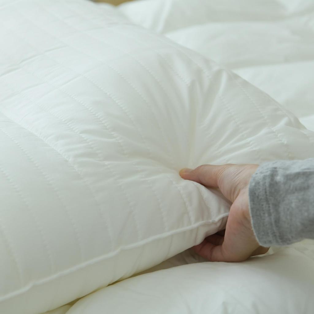 Danfill Pillow Pillow 45 X 65cm White Washable Allergy Prevention Neck Pillow Light JPA110