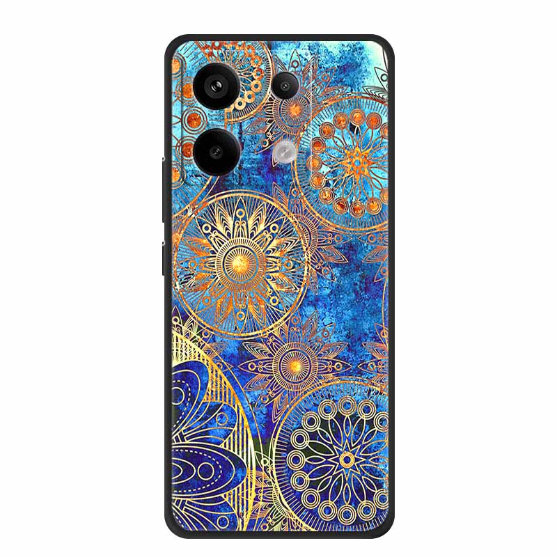 For Xiaomi Redmi Note 13 Pro 5G 4G Case Animals TPU Soft Silicone Back Cover Phone Cases for Redmi Note13 4G 5G Bumper Wolf Para