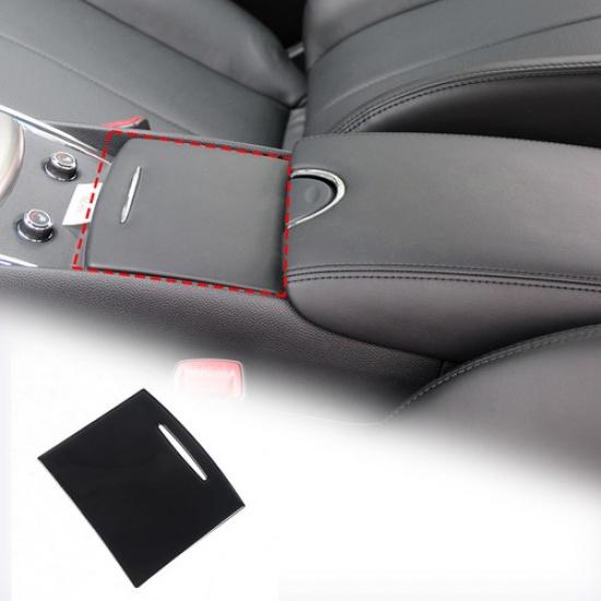 Glossy Piano Black Center Air Vent Trim Sticker For Infiniti G37 G25 G35 07-13