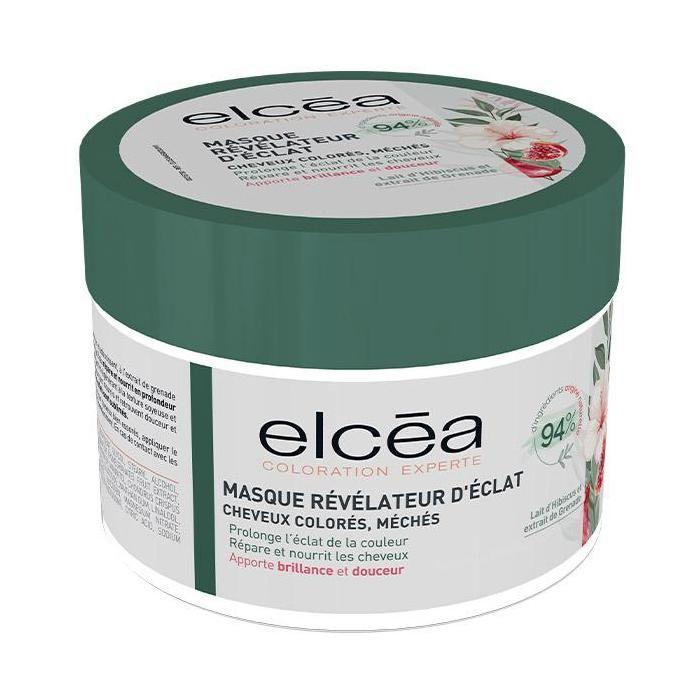 Elcea Masque Révélateur D#039;éclat Cheveux Colorés Et Méchés 200ml