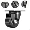 Swivel Caster Wheel Degree Rotatable with Locking Brake Industrial for Suitcases Workbenches