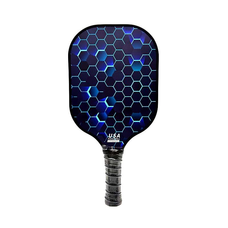 Fiberglass Vs Carbon Fiber Honeycomb Core Portable Pickleball Paddles Durable 16mm Lightweight Racket  Price