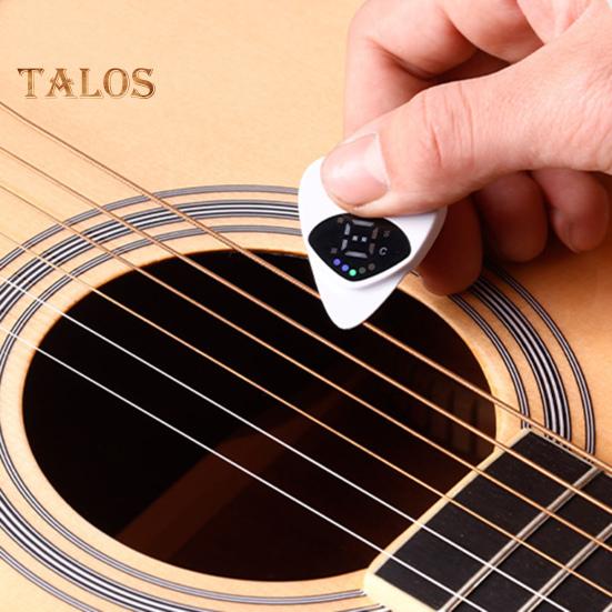 2v1 kytarová ladička a kytarové trsátko Digitální kytarové trsátko s LED displejem