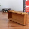 Retro Wooden Succulent Planter and Organizer Box