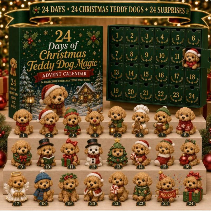 2026 Magic Animal Advent Calendar Acrylic Blind Box Collectible Ornament Christmas Gift