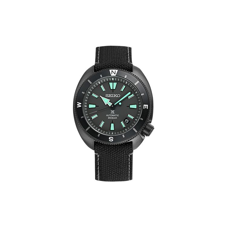 

SEIKO Prospe Collection Механические часы на тканевом ремешке Мужские часы Черный циферблат SRPH99K1 SRPH99K1 Gray Dial
