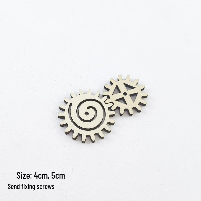 

Деревянные DIY аксессуары для развивающей доски: Детские принадлежности, Будильник, Подбор шнурков — Учебные материалы для детского сада 2 Gears Natural Wood 7g